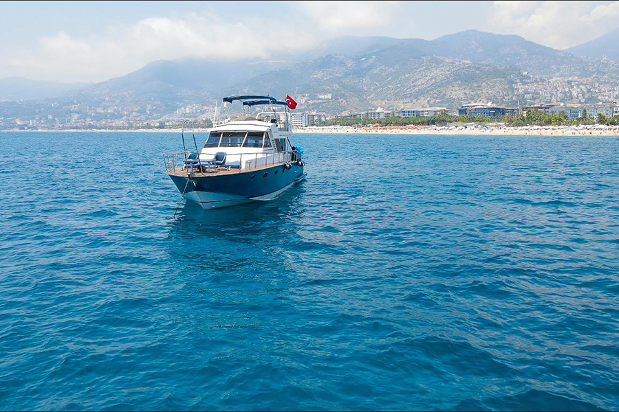 ЯХТА ŞAHMARAN - АЛАНИЯ