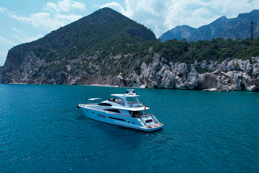 ЯХТА MELITA - АНТАЛИЯ