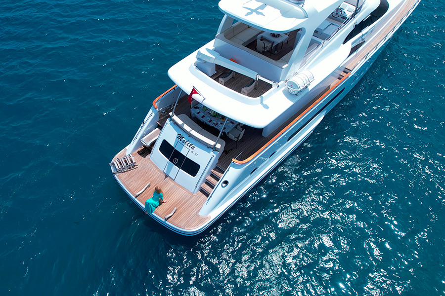 ЯХТА MELITA - АНТАЛИЯ