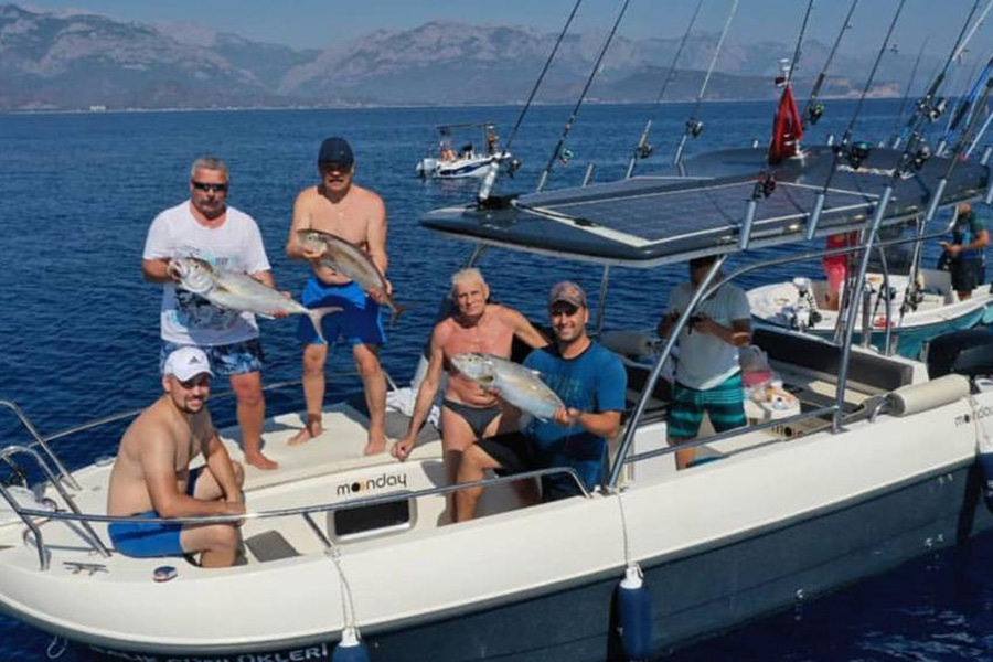 ЯХТА ДЛЯ РЫБАЛКИ SAVAŞ - АНТАЛИЯ