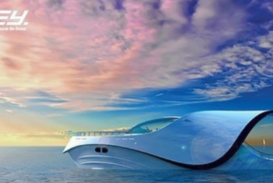 Элегантный шарф для моря