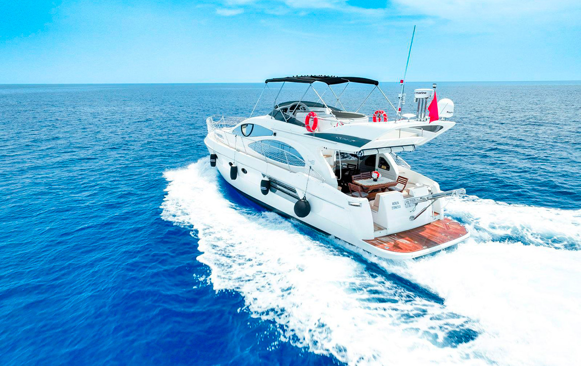 ЯХТА AZIMUT 46 - АНТАЛИЯ