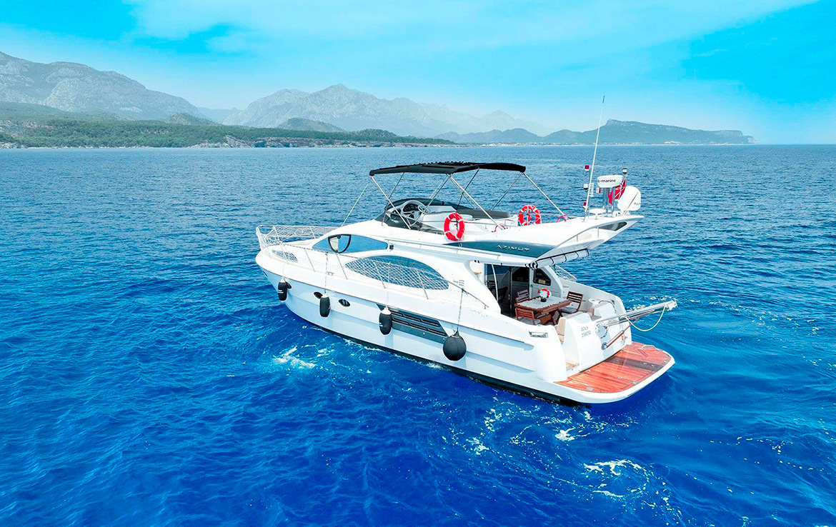 ЯХТА AZIMUT 46 - АНТАЛИЯ
