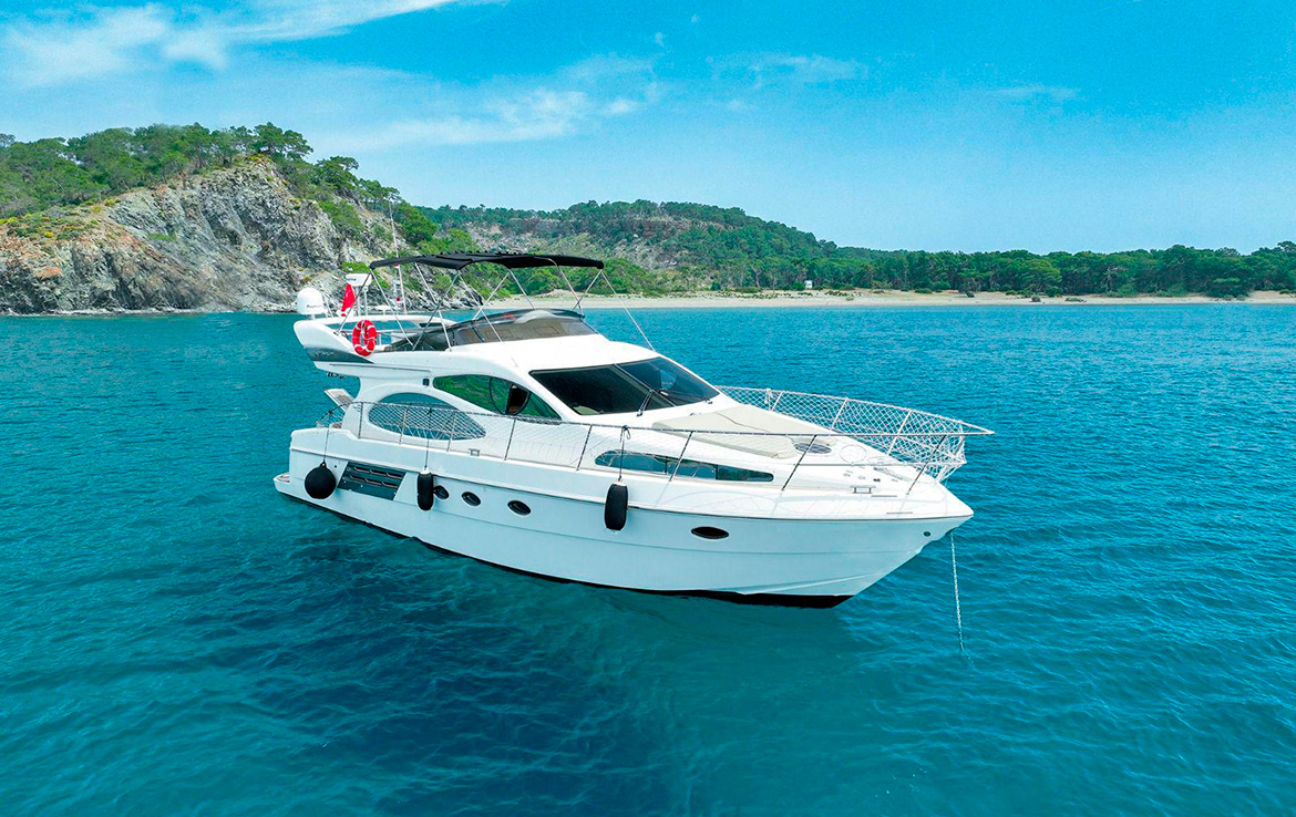 ЯХТА AZIMUT 46 - АНТАЛИЯ