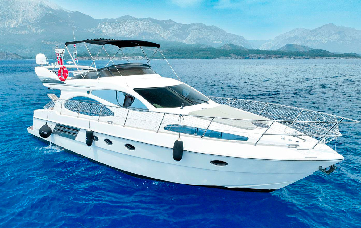 ЯХТА AZIMUT 46 - АНТАЛИЯ